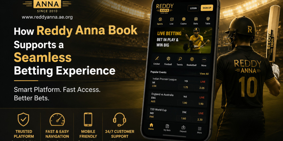 How Reddy Anna Book Supports a Seamless Betting Experience