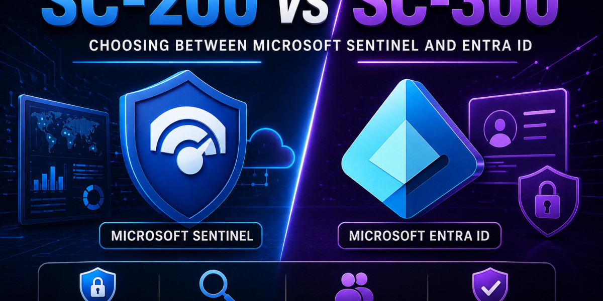 SC-200 vs SC-300: Choosing Between Microsoft Sentinel and Entra ID