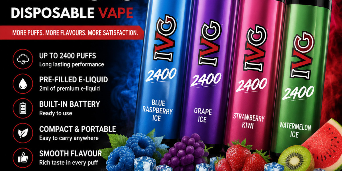 IVG 2400 Disposable Vape: High-Capacity Device for Smooth Vaping Experience
