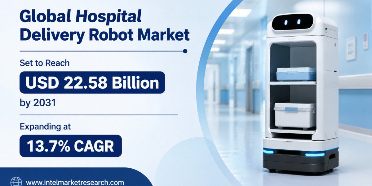 Global Hospital Delivery Robot Market Set to Reach USD 22.58 Billion by 2031, Expanding at 13.7% CAGR