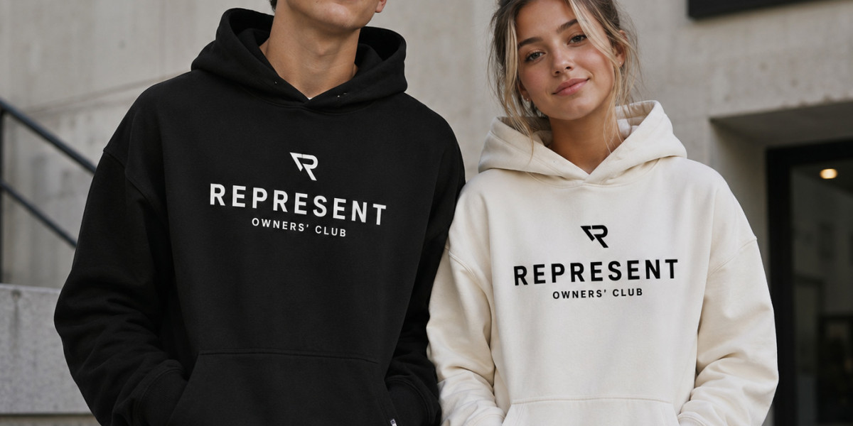 How Puffy Foam Graphics Sit On Represent Hoodie