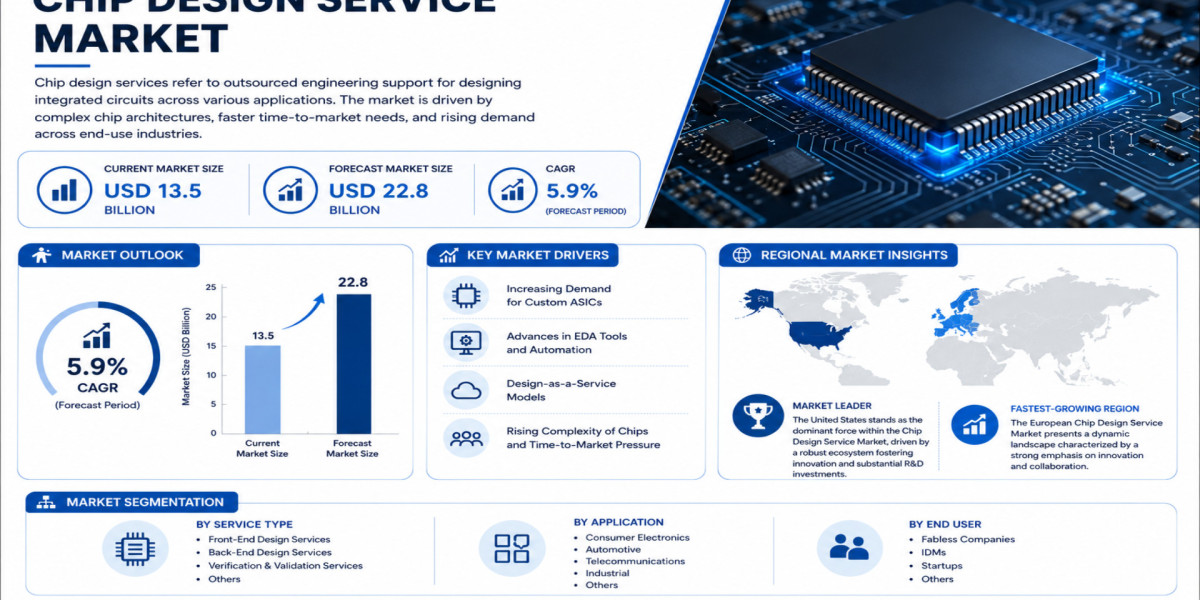 Global Chip Design Service Market Growing at 5.9% CAGR Through 2034