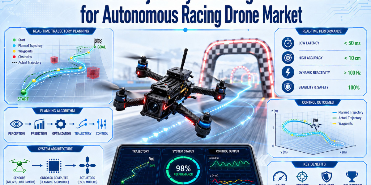 Real-Time Trajectory Planning and Control for Autonomous Racing Drone Companies Driving High-Speed UAV Innovation