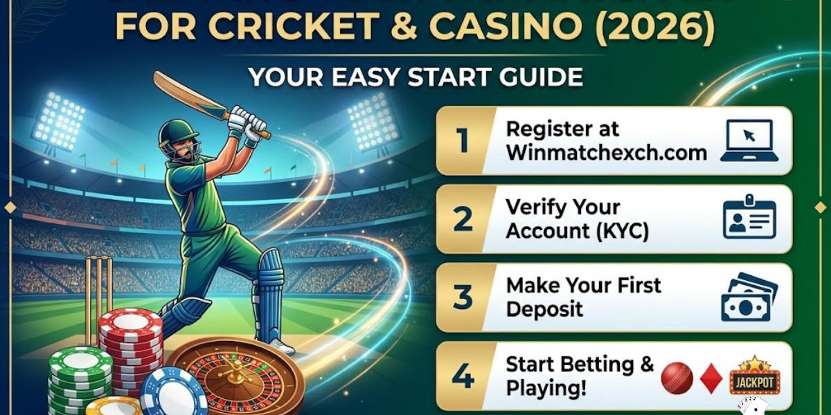 How to Create Winmatch ID for Cricket Betting and Casino Games 2026