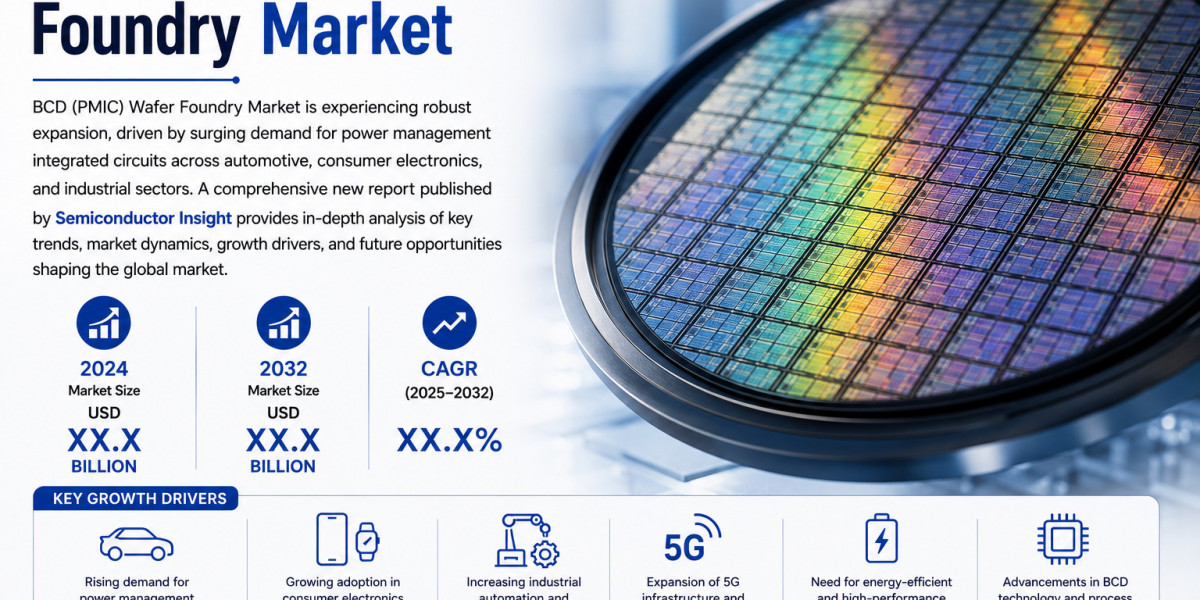 Advanced Analog Semiconductor Devices Boosts the BCD (PMIC) Wafer Foundry Market