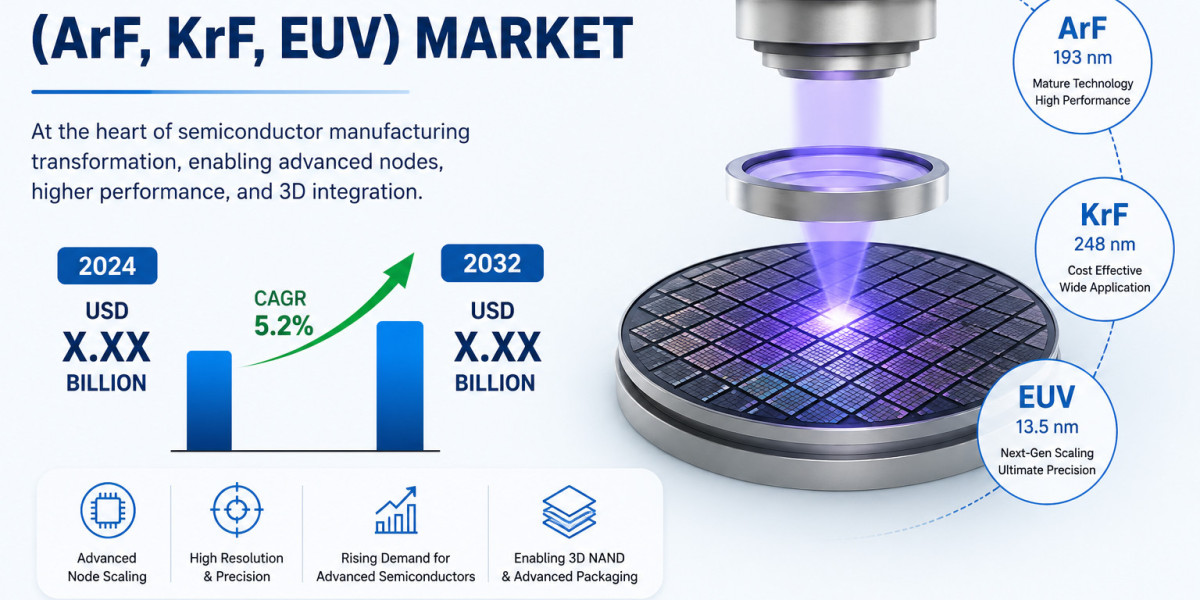 Photoresist (ArF, KrF, EUV) Market Driven by Growth in Advanced Semiconductor Nodes, AI Chips, High-Performance Computin