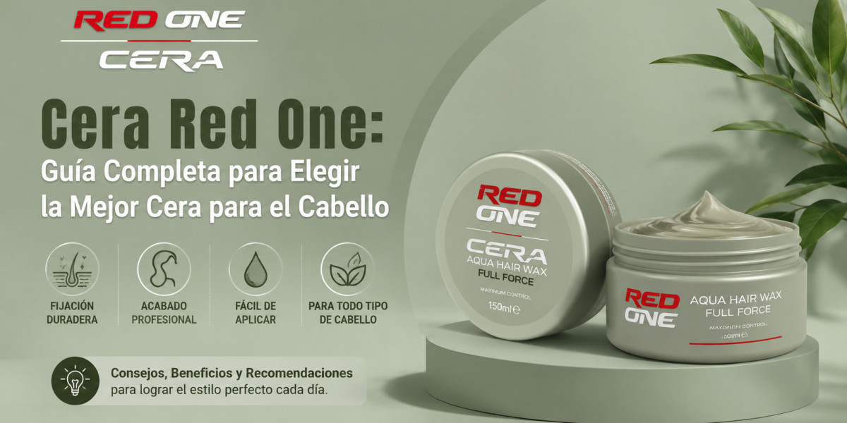 Red One Cera Pelo: Cera Capilar con Fijación Fuerte y Brillo Duradero